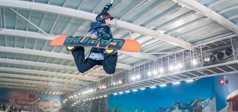 The Snow Centre Team Lands 1st, 2nd & 3rd at English Ski & Snowboard Cross Champs